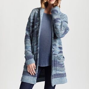Pendleton Blue Knit Cardigan
